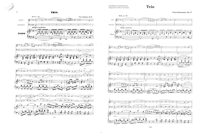 create professionally engraved sheet music